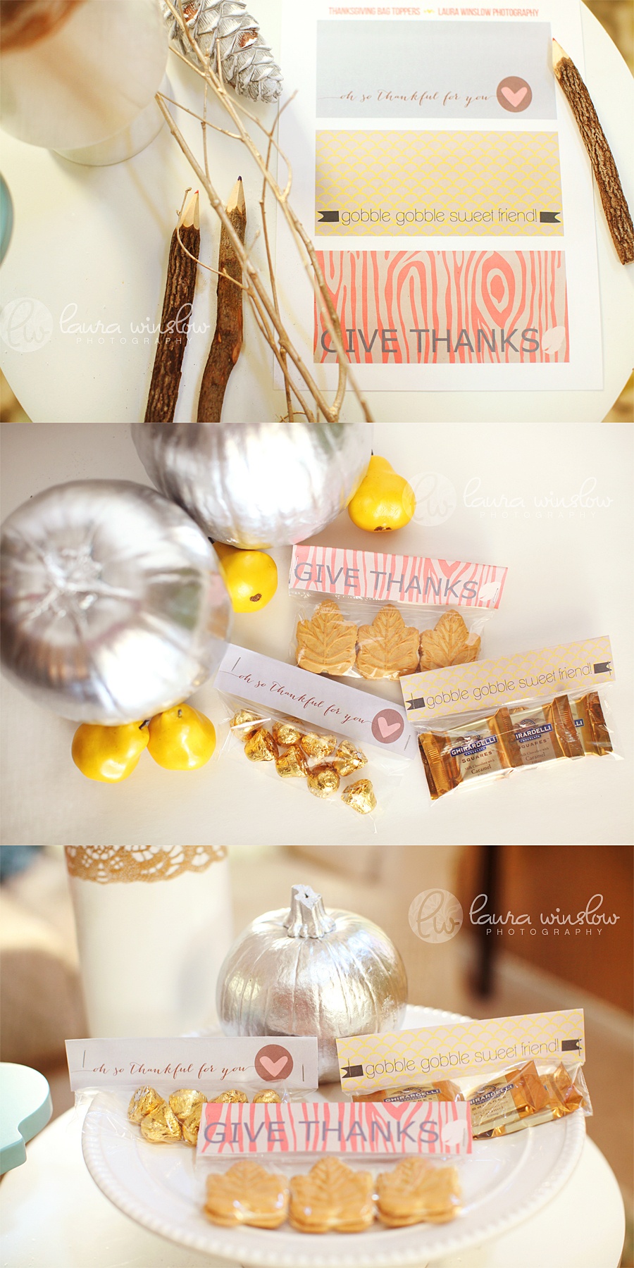 Free Printable Diy Thanksgiving Treat Topper :: Memorable Words - Free Printable Thanksgiving Treat Bag Toppers