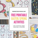 Free Printable Easter/spring Activities — Moments With Miss   Free Printable Images