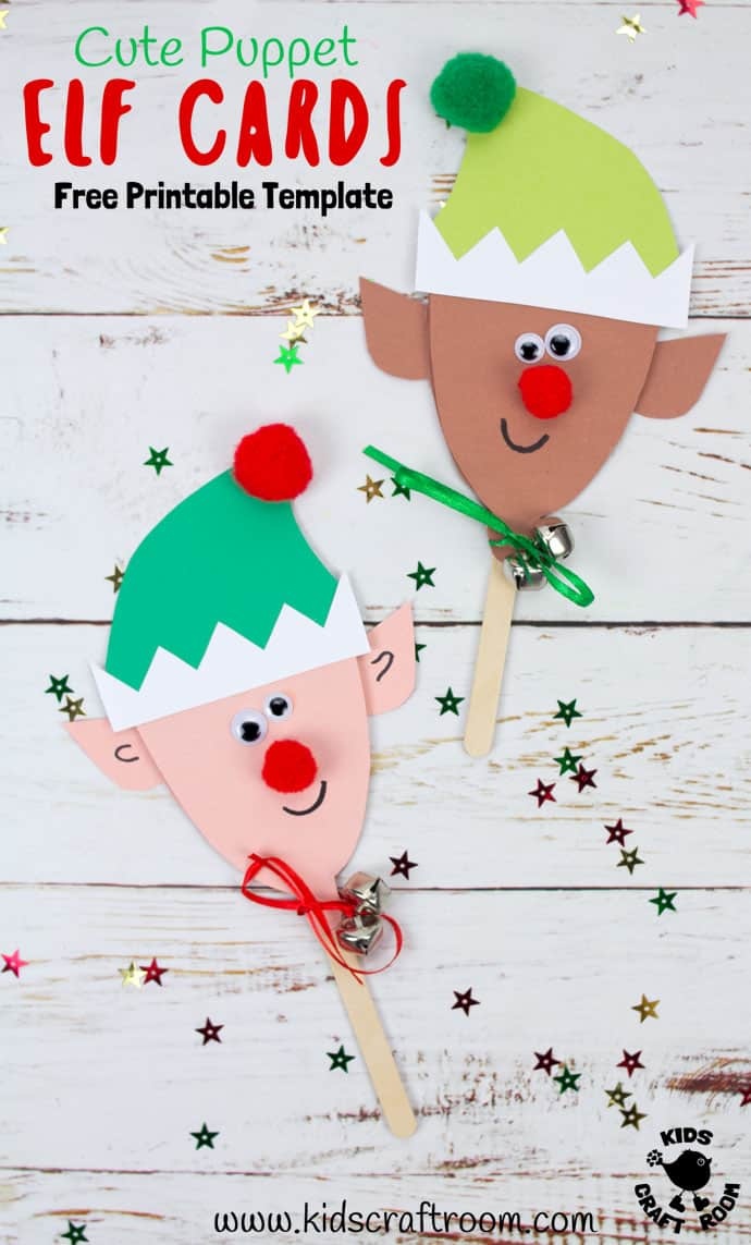 Free Printable Elf Card Template - Kids Craft Room - Free Printable Elf Pattern