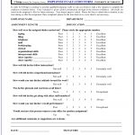Free Printable Employee Evaluation Form   Form : Resume Examples   Free Employee Evaluation Forms Printable