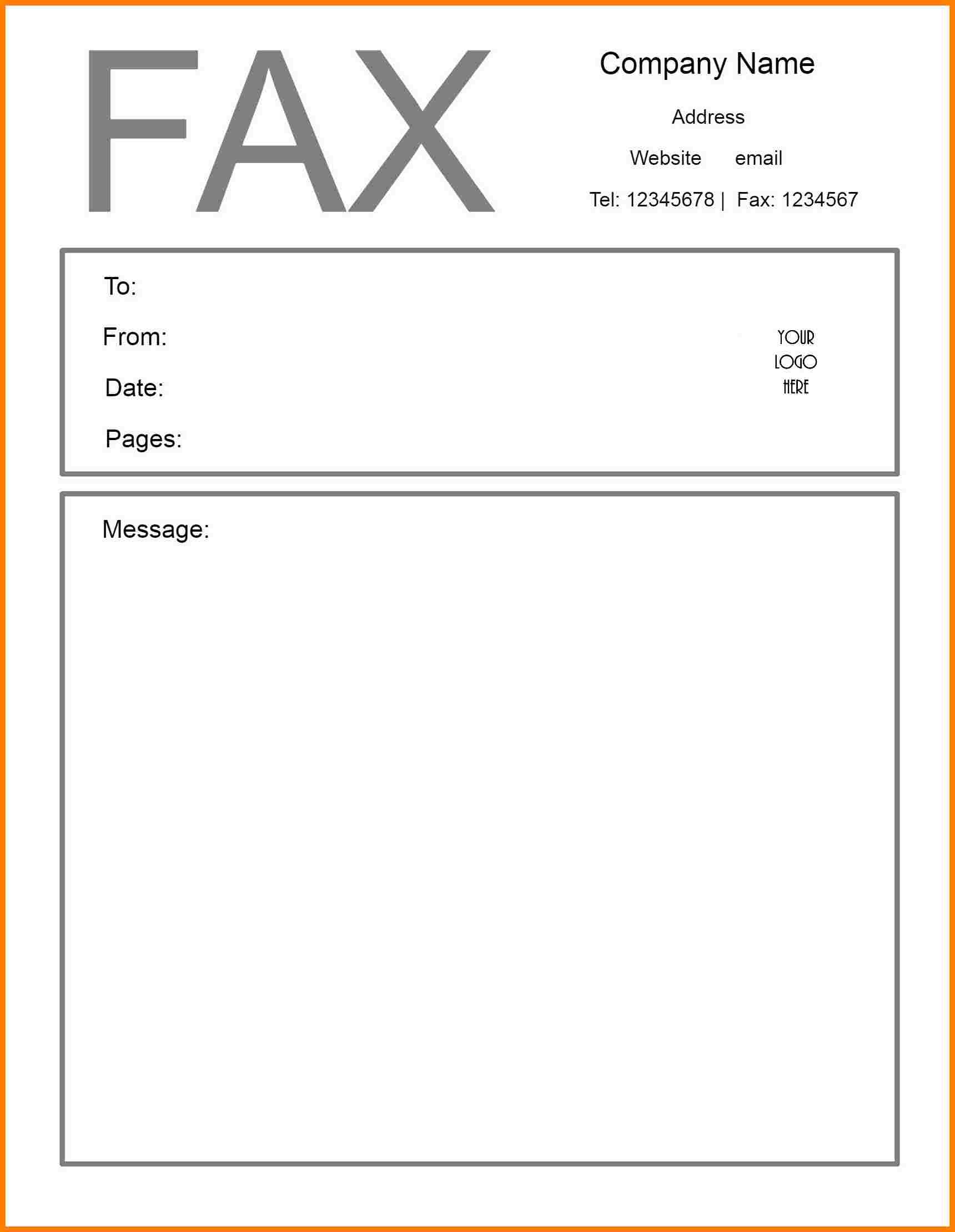 Free Printable Fax Cover Sheet | Printable Fax Cover Sheet - Free Printable Fax Cover Sheet