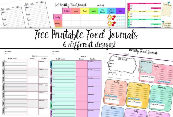 Free Printable Calorie Counter Journal