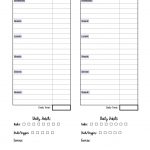 Free Printable Food Journal: 6 Different Designs   Free Printable Food Journal