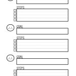 Free Printable Goal Setting Worksheet   Planner … | Education | Goal   Free Printable Goal Setting Worksheets For Students