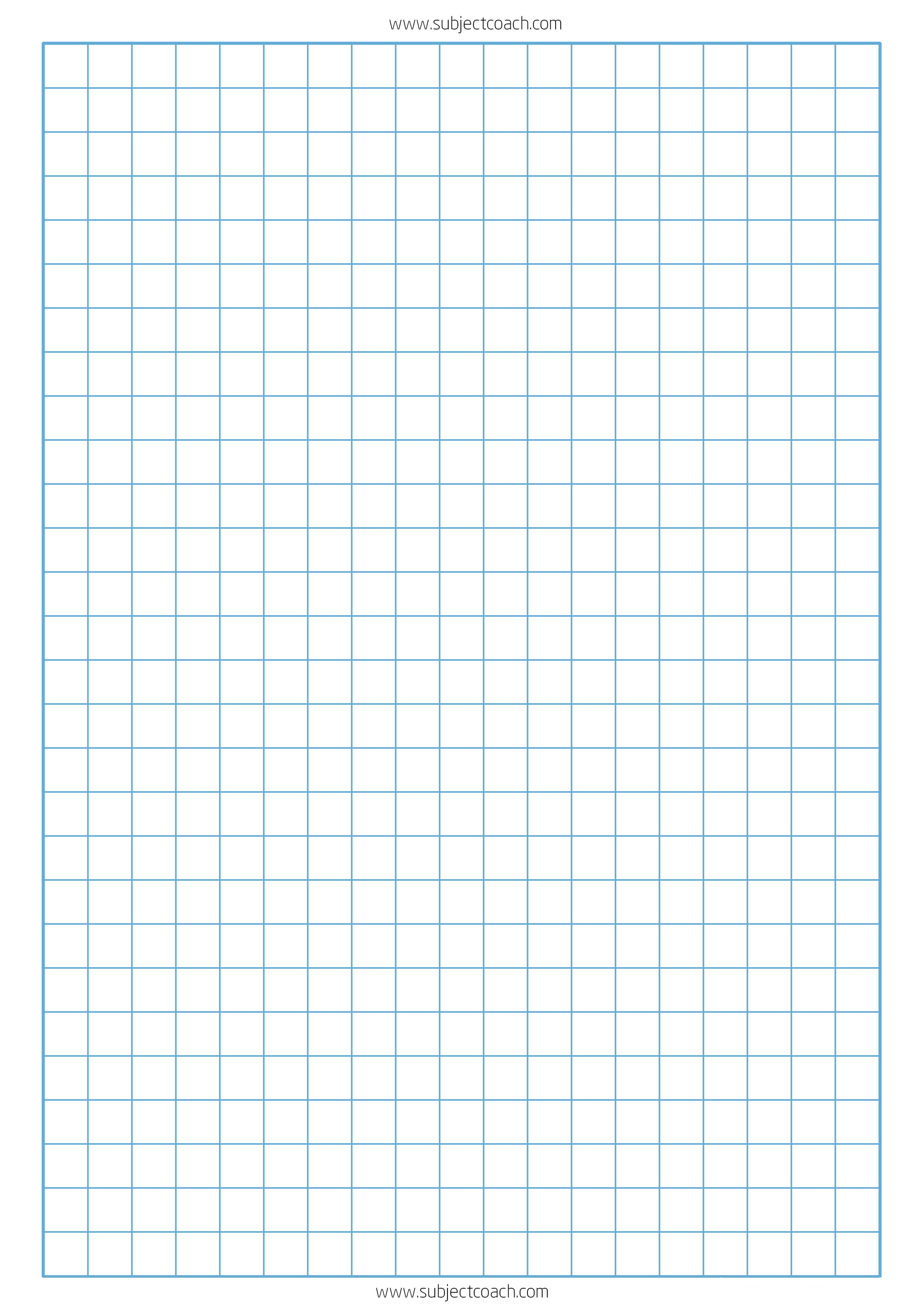 Free Printable Graph Paper 1Cm For A4 Paper | Subjectcoach - Free Printable Graph Paper