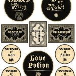 Free Printable Halloween Labels   Potions | Halloween Decor   Free Printable Halloween Bottle Labels