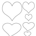 Free Printable Heart Template | Cupid Has A Heart On | Heart   Free Printable Heart Designs