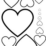 Free Printable. Hearts Printable For Valentine's Day! A4 Format For   Free Printable Hearts