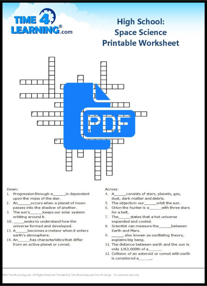 9Th Grade Science Worksheets Free Printable