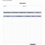 Free Printable Invoices Forms Free Templates – Wfac.ca   Free Printable Invoices