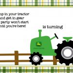 Free Printable John Deere Tractor Birthday | Birthday Invitation   Free Printable John Deere Birthday Invitations