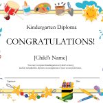 Free Printable Kindergarten Diplomaprintshowergames 0Megipu4   Preschool Graduation Diploma Free Printable