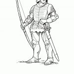 Free Printable Knight Coloring Pages For Kids   Coloring Pages   Free Printable Pictures Of Knights