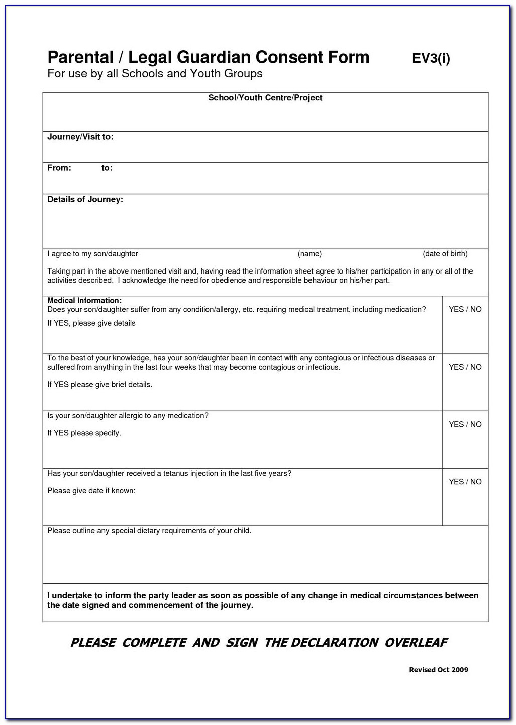 Free Printable Legal Guardianship Forms