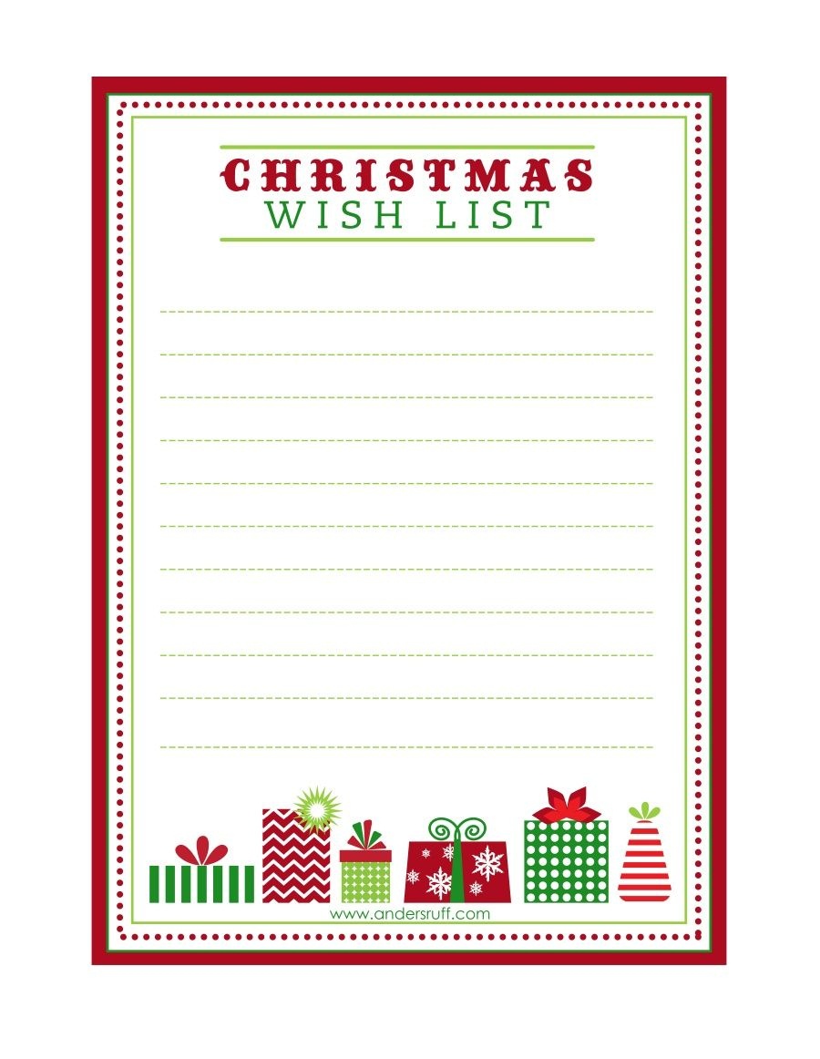 Santa's Wish List: Free Download | Schoolstickers - Free Printable ...