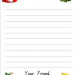 Free Printable: Letter To Santa Paper   Free Printable Santa Paper