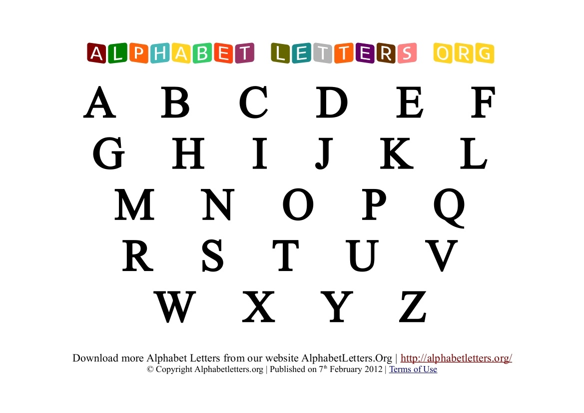 Free Printable Letter Worksheets | Activity Shelter - Free Printable Letters And Numbers