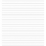 Free Printable Lined Paper {Handwriting Paper Template} | Preschool   Free Printable Handwriting Paper