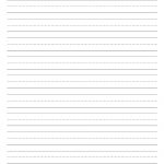 Free Printable Lined Paper {Handwriting Paper Template} | School   Blank Handwriting Worksheets Printable Free