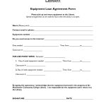 Free Printable Loan Agreement Form Form (Generic)   Free Printable Loan Forms