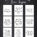 Free Printable Love Signs | Card Sayings | Wedding Quotes, Wedding   Free Printable Quotes And Sayings