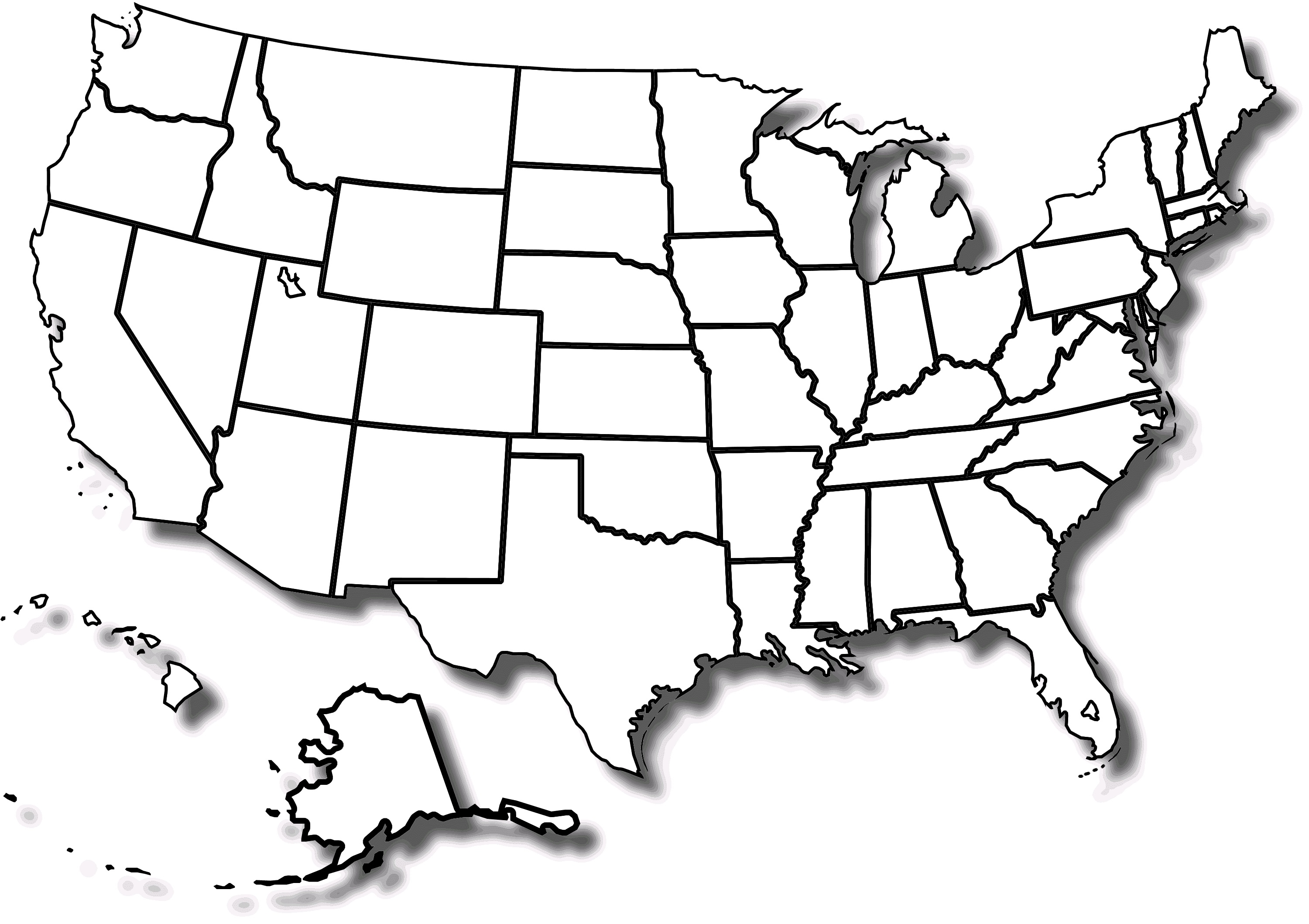 Free Printable Map Of The United States With State Names And Travel - Free Printable State Maps