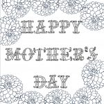 Free Printable Mother's Day Coloring Pages: 4 Designs   Free Printable Mothers Day Coloring Pages