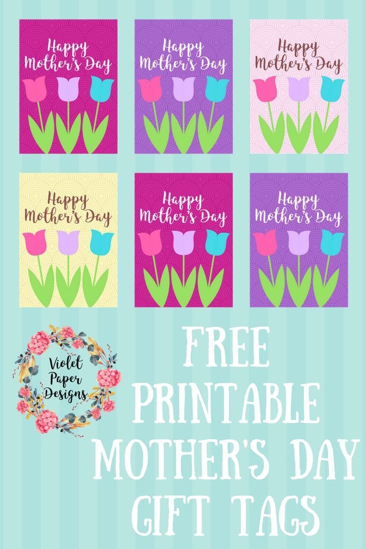Free Printable Mother&amp;#039;s Day Gift Tags | Mothers Day Gifts | Mother - Free Printable Mothers Day Gifts