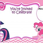 Free Printable My Little Pony Birthday Invitation Template | Free   Free Printable My Little Pony Thank You Cards