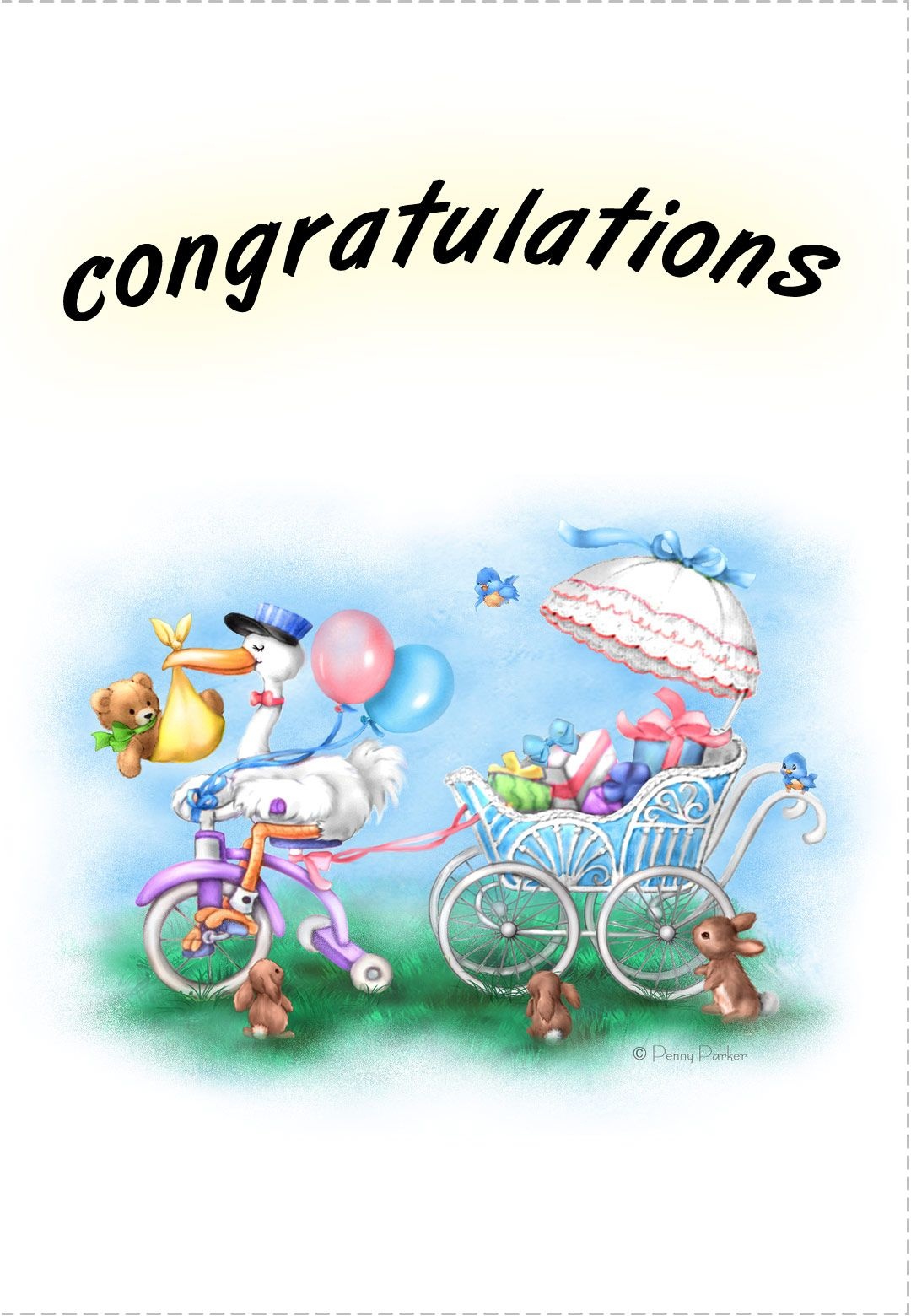 Free Printable New Baby Congratulations Greeting Card | Quotes - Free Printable Congratulations Baby Cards