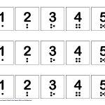 Free Printable Number Strips | Communication Tools | Free Printable   Free Printable Number Cards