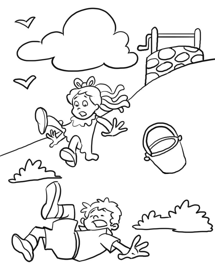Free Printable Nursery Rhymes Coloring Pages For Kids | Color Sheets - Free Printable Nursery Rhyme Coloring Pages