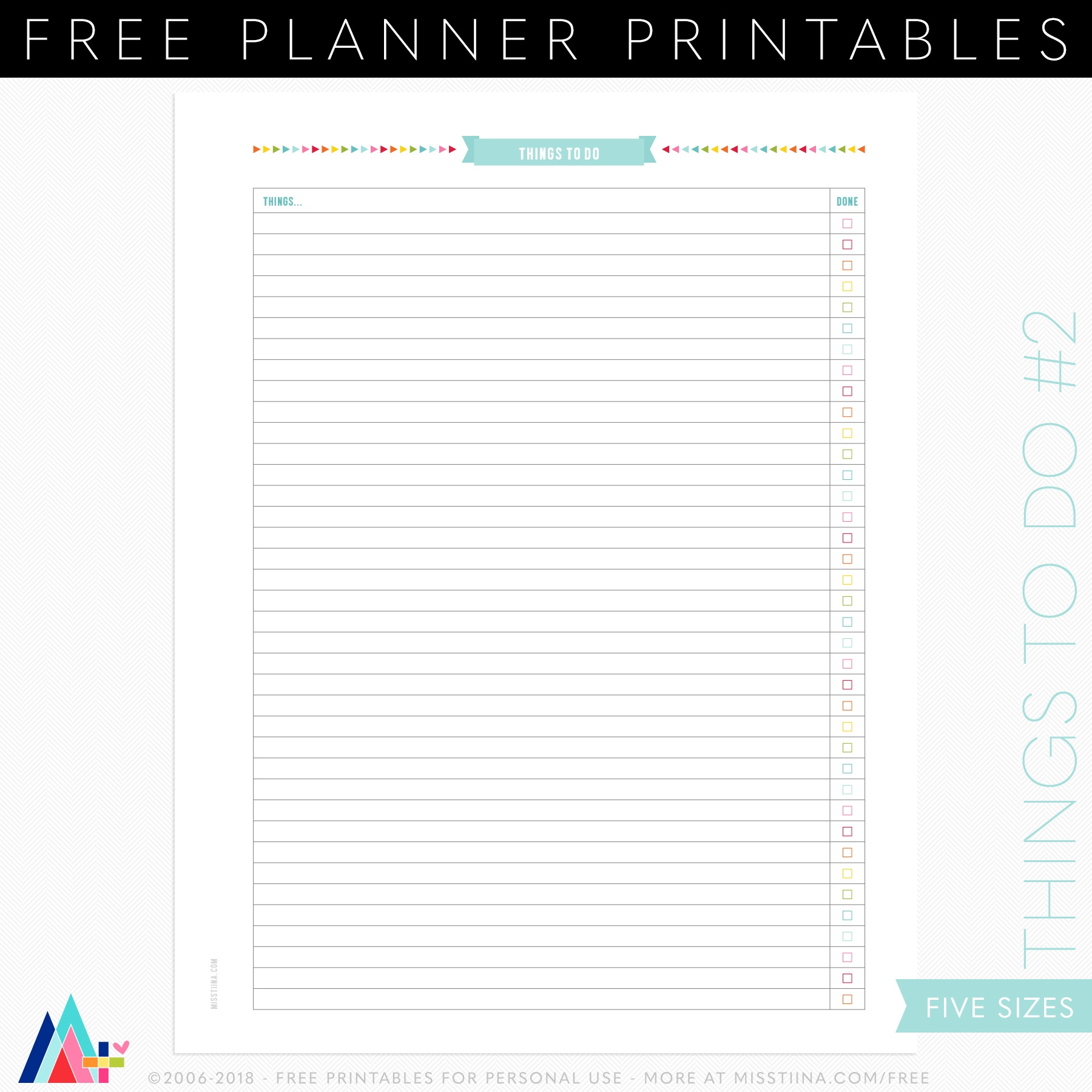 Free Printable Planner Pages | Ellipsis - Free Printable Diary Pages