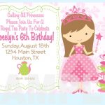 Free Printable Princess Tea Party Invitations Templates | Party   Free Princess Printable Invitations