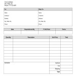 Free Printable Purchase Order Form | Purchase Order | Shop | Order   Free Printable Order Forms
