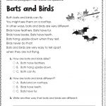 Free Printable Reading Comprehension Worksheets For Kindergarten   Third Grade Reading Worksheets Free Printable