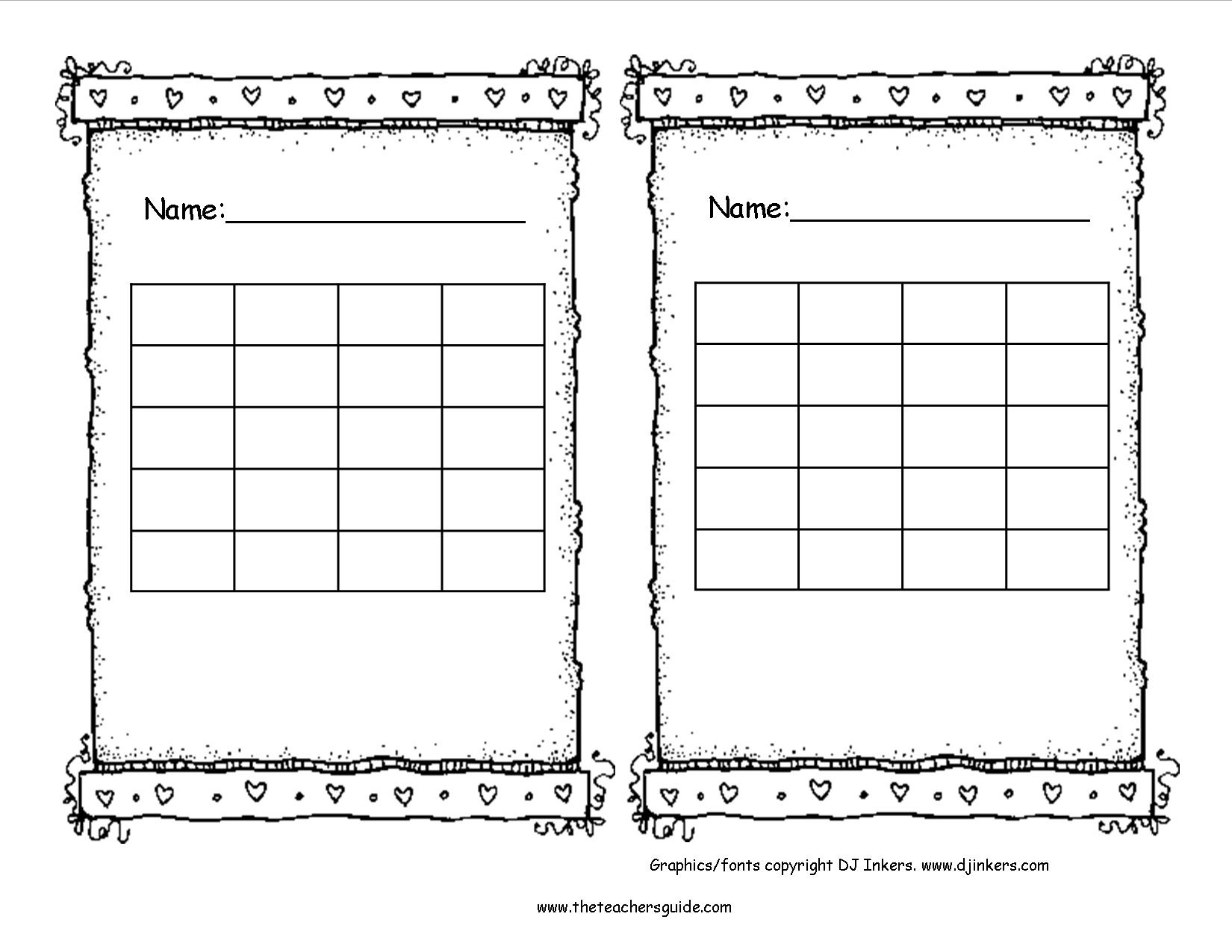 Printable Incentive Charts Printable World Holiday