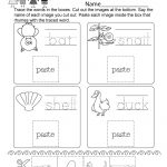 Free Printable Rhyming Words Worksheet For Kindergarten   Free Printable Rhyming Words