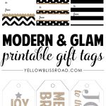 Free Printable Rustic And Plaid Gift Tags   Yellow Bliss Road   Free Printable Gift Tags