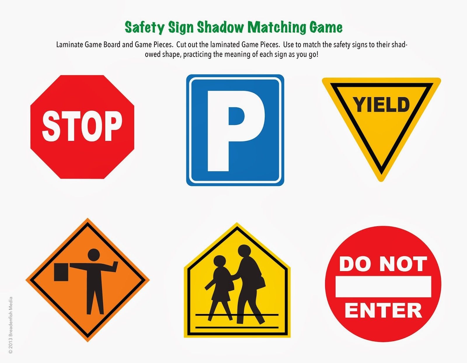 Free Printable Safety Signs Free Printable