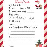 Free Printable Santa Letters For Kids | Holiday Ideas: Christmas   Free Printable Santa Letter Paper