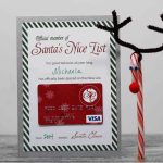 Free Printable} Santa's Nice List Certificate | Gcg   Make A Holiday Card For Free Printable