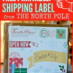Free Printable Shipping Label From Santa Claus | It's The Most   Free Printable Shipping Labels