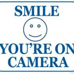 Free Printable Smile Your On Camera Sign | Free Printable   Free   Free Printable Smile Your On Camera Sign
