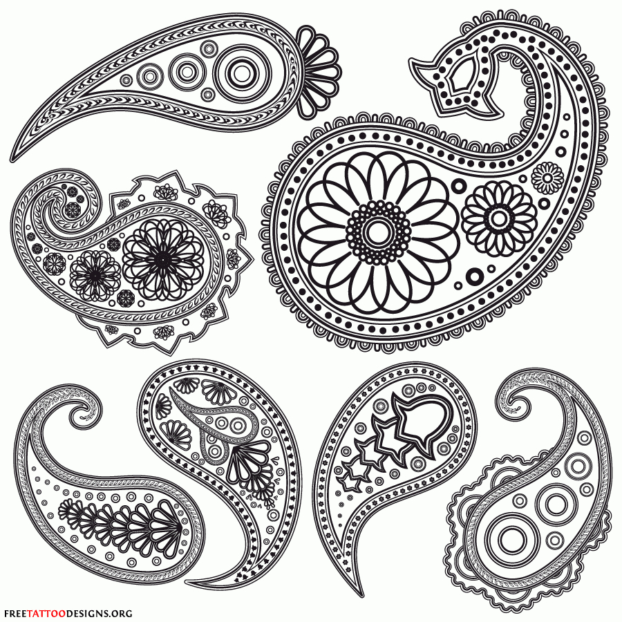 Temporary Tattoo Design Stencils For Earth Henna Body Art Kits Free