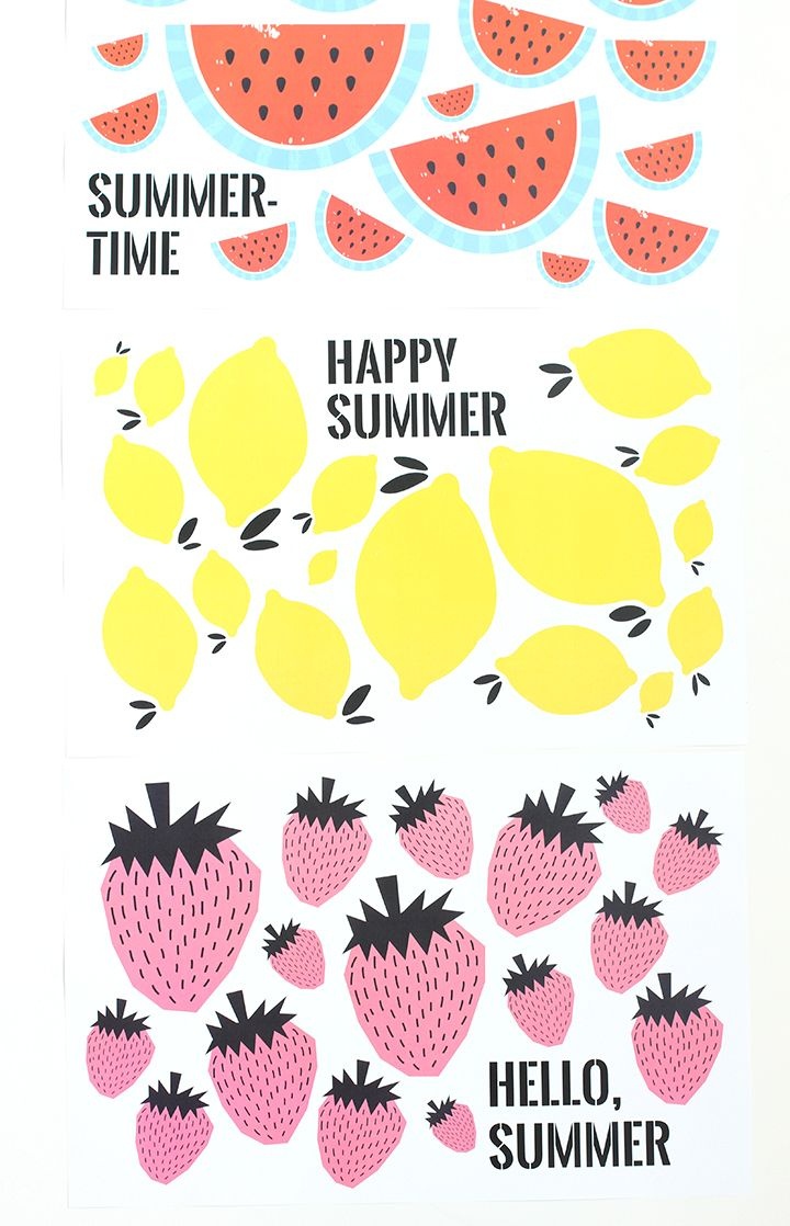 Free Printable Summer Placemats | Diy | Free Printables, Free - Free Printable Summer Pictures