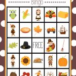 Free Printable Thanksgiving Bingo Game | Craft Time | Thanksgiving   Free Printable Thanksgiving Graphics