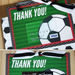 Free Printable} This Soccer Gift For Coach Is A Kick! | Thank You   Free Printable Soccer Thank You Cards