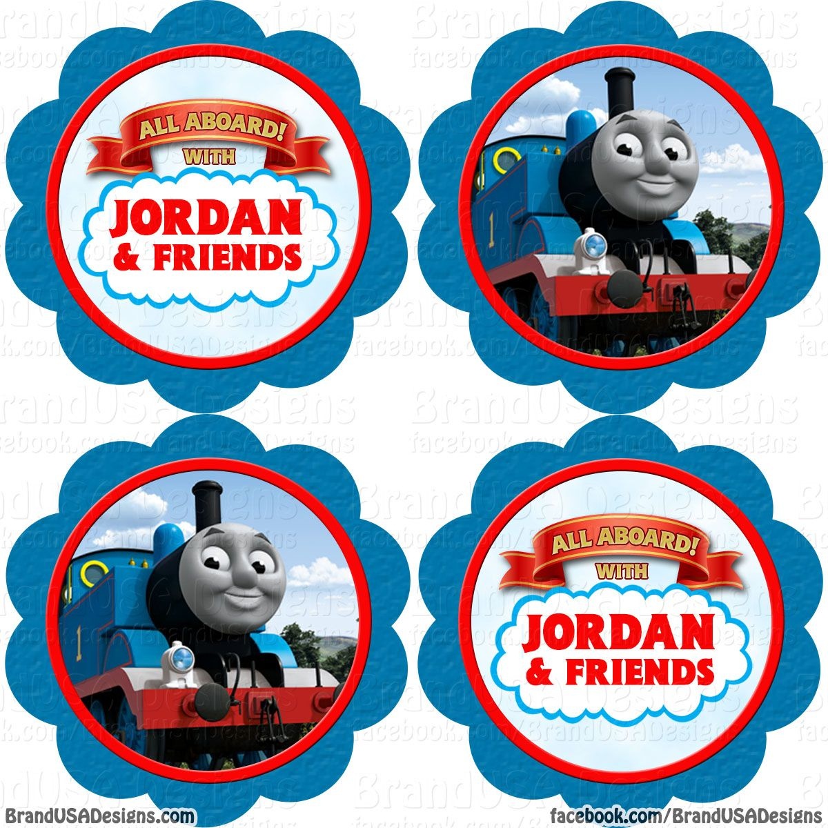 Free Printable Thomas The Train Cup Cake Toppers - Google Search - Free Printable Train Cupcake Toppers