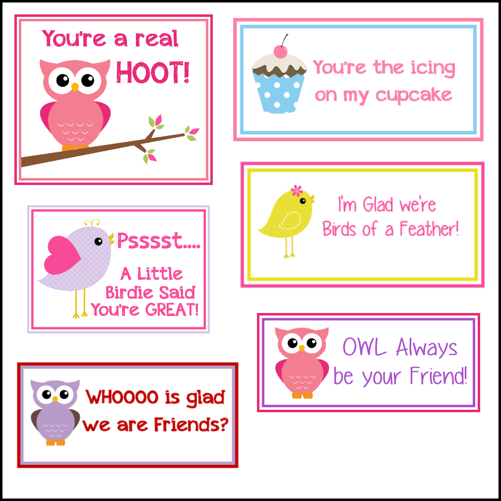 Free Printable Valentine&amp;#039;s Cards (A Lot Of Them | Diy-Owl Printabes - Free Printable Owl Valentine Cards